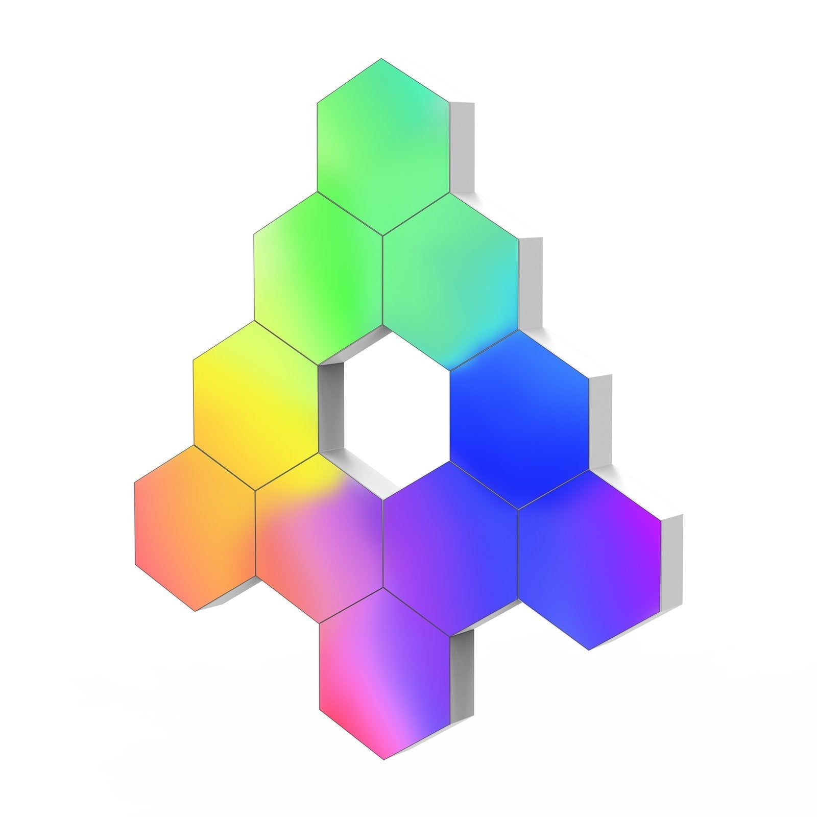 Hexagon LED Wall Light Panels (10 Pack) - GTPLAYER DE